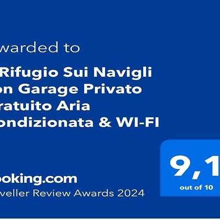 밀라노 Il Rifugio Sui Navigli Con Garage Privato Gratuito Aria Condizionata & Wi-Fi 아파트 외부 사진